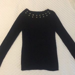 Black Long Sleeve Top